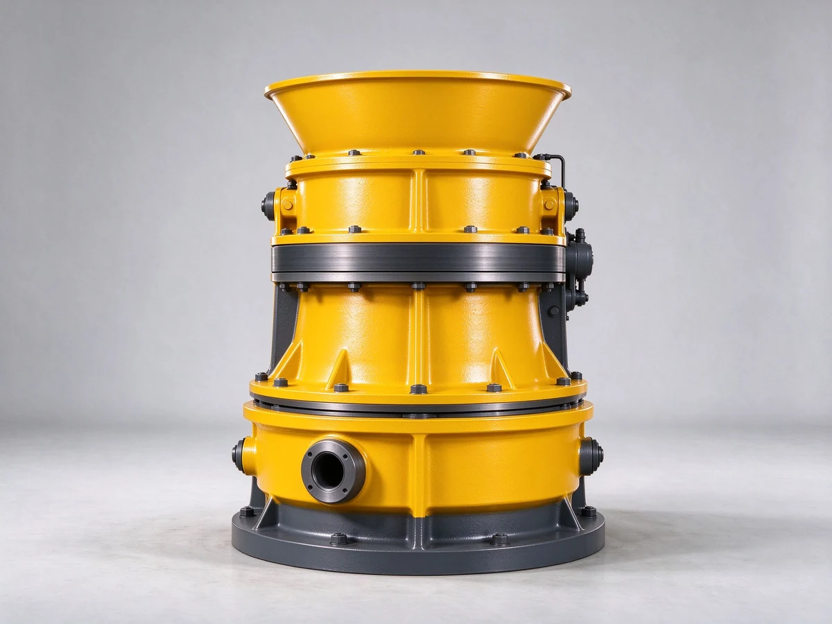 Client-supplied cone crusher image; exact model verification pending