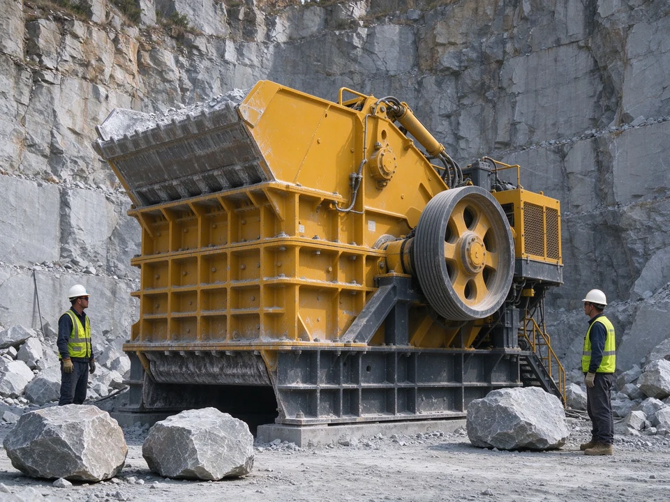 Image supplied with article: How to choose a jaw crusher for your quarry